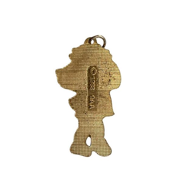 Vintage 1983 Cabbage Patch Kids Enamel Charm – Collectible OAA Accessory - Picture 4 of 4